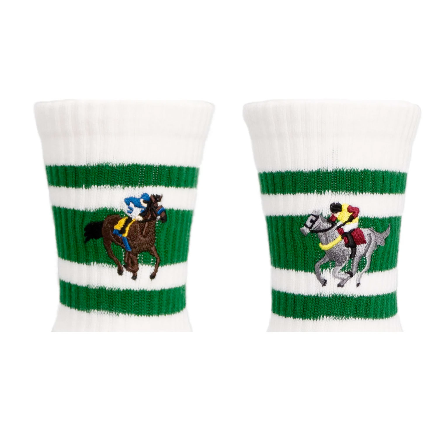 Decka Skater Socks Horserace Green