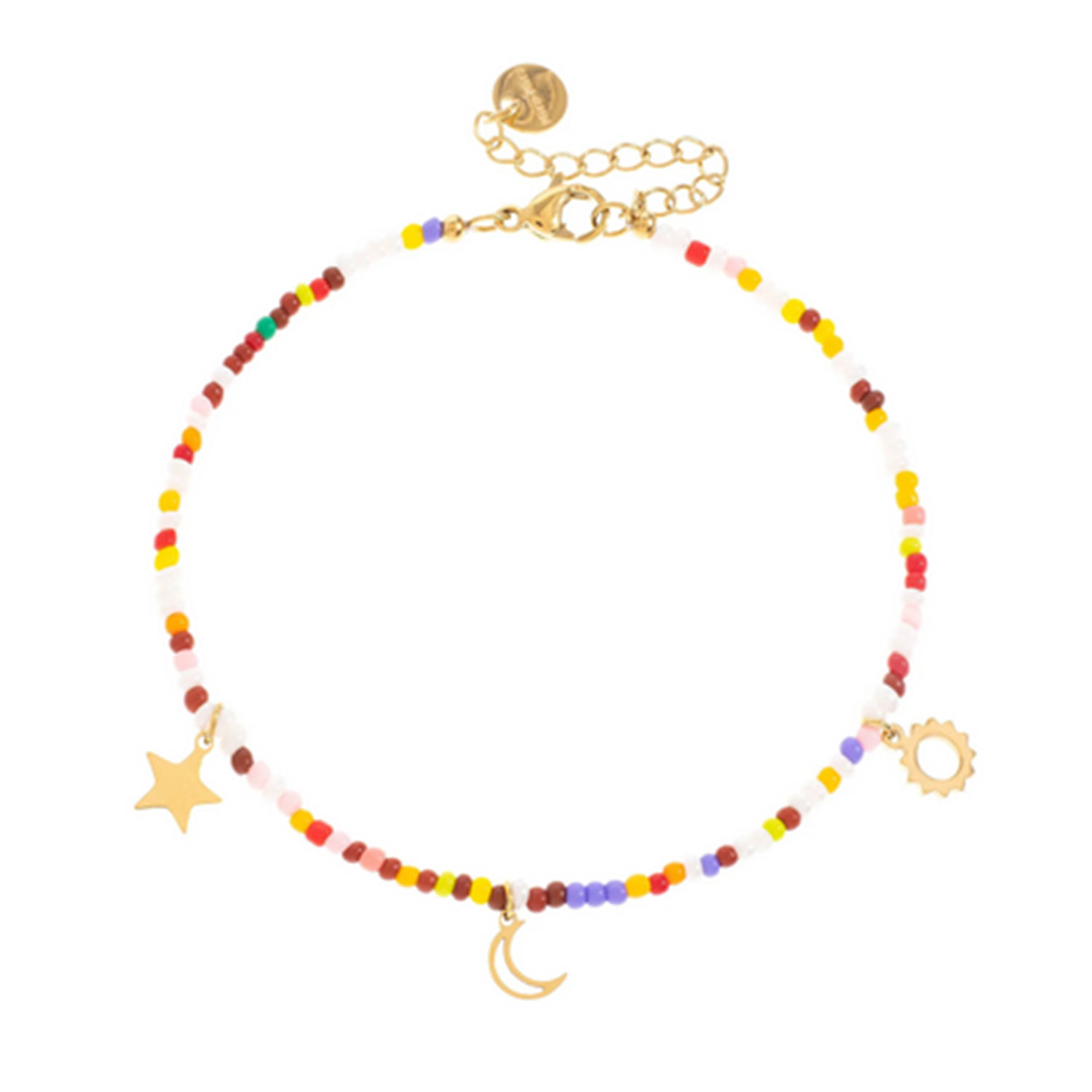 La Garçonne Bijoux Sky Armband Edelstahl Gold