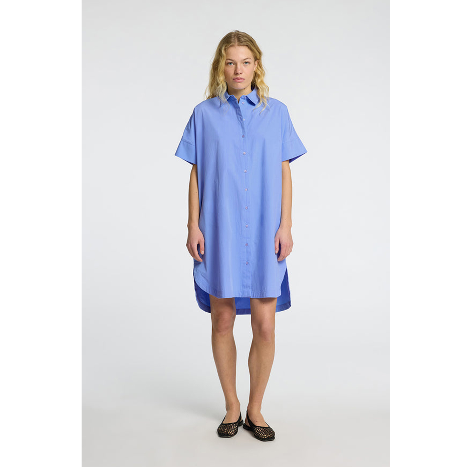 Selected Femme Blair Kleid Cornflower Blue