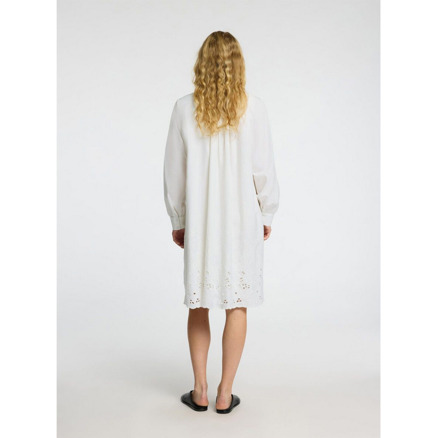 Selected Femme Dahlia Kleid Bright White