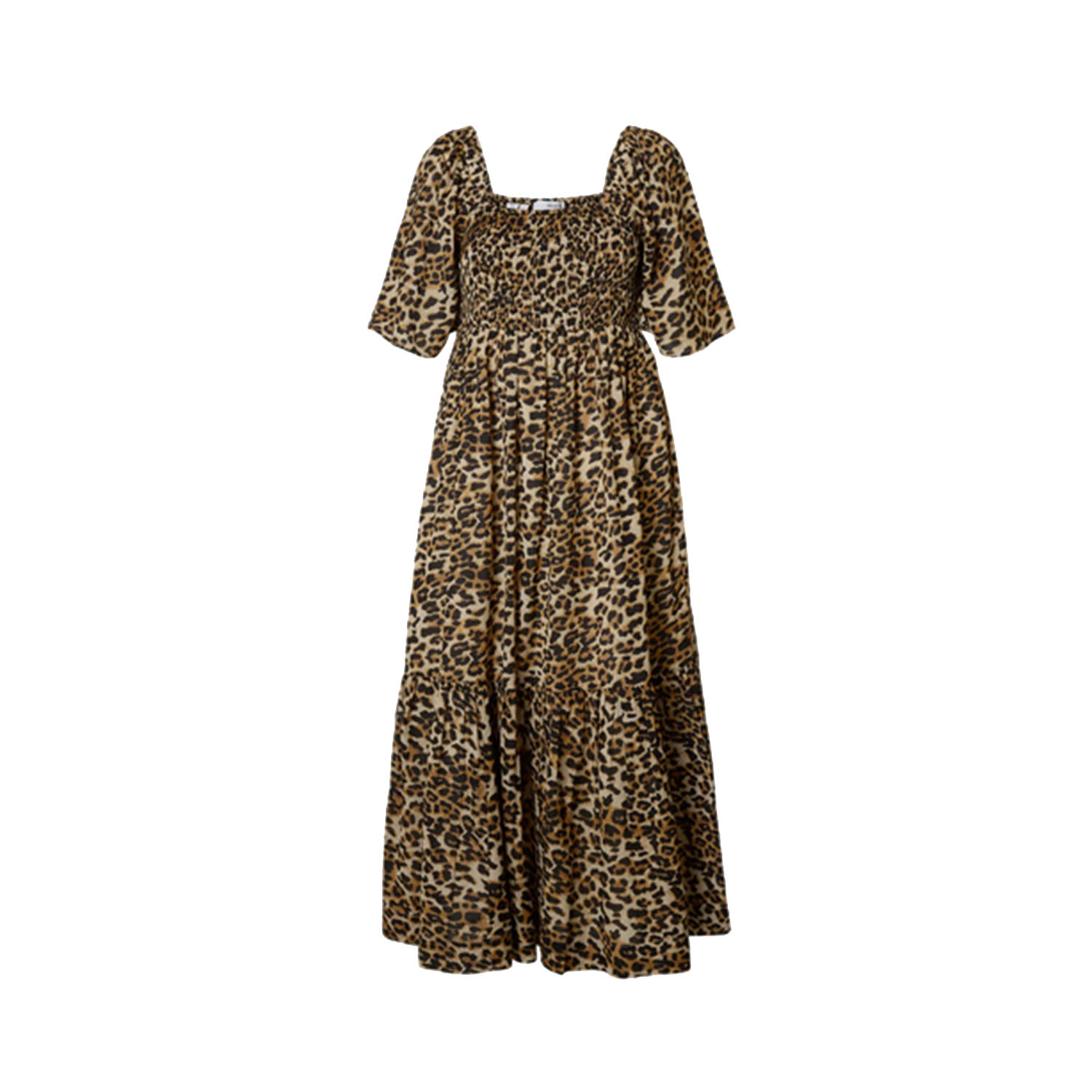 Selected Femme Dora Kleid mit Leopardmuster von Selected Femme vorne