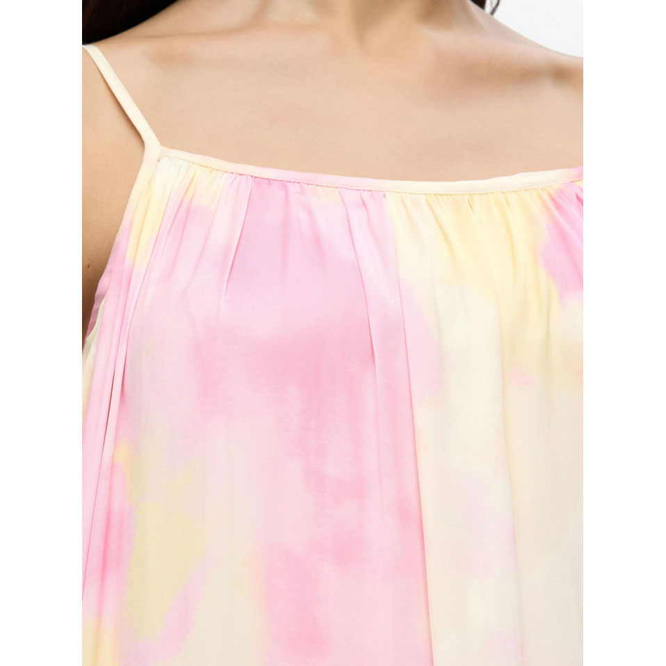 Selected Femme Evelina Selected Femme Kleid mehrfarbig rosa Model Detail