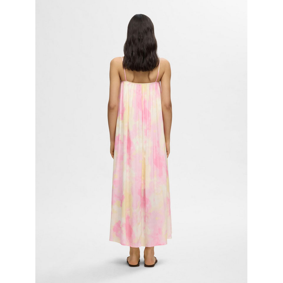 Selected Femme Evelina Kleid Cradle Pink