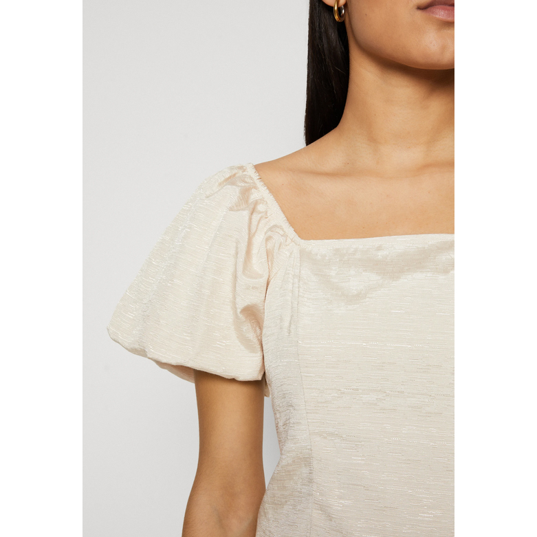 Selected Femme Firmina Selected Femme Bluse Beige Model Detail