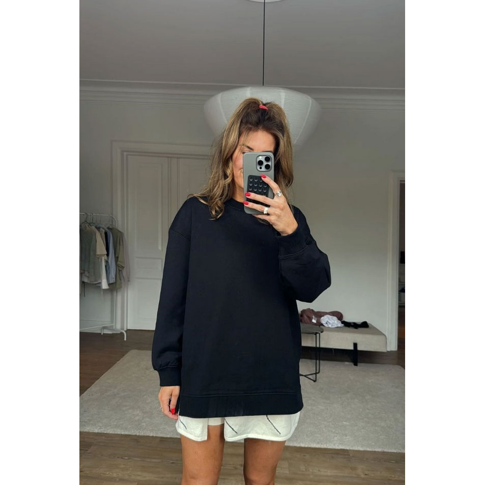 Selected Femme Gia Yrsa Sweatshirt Black