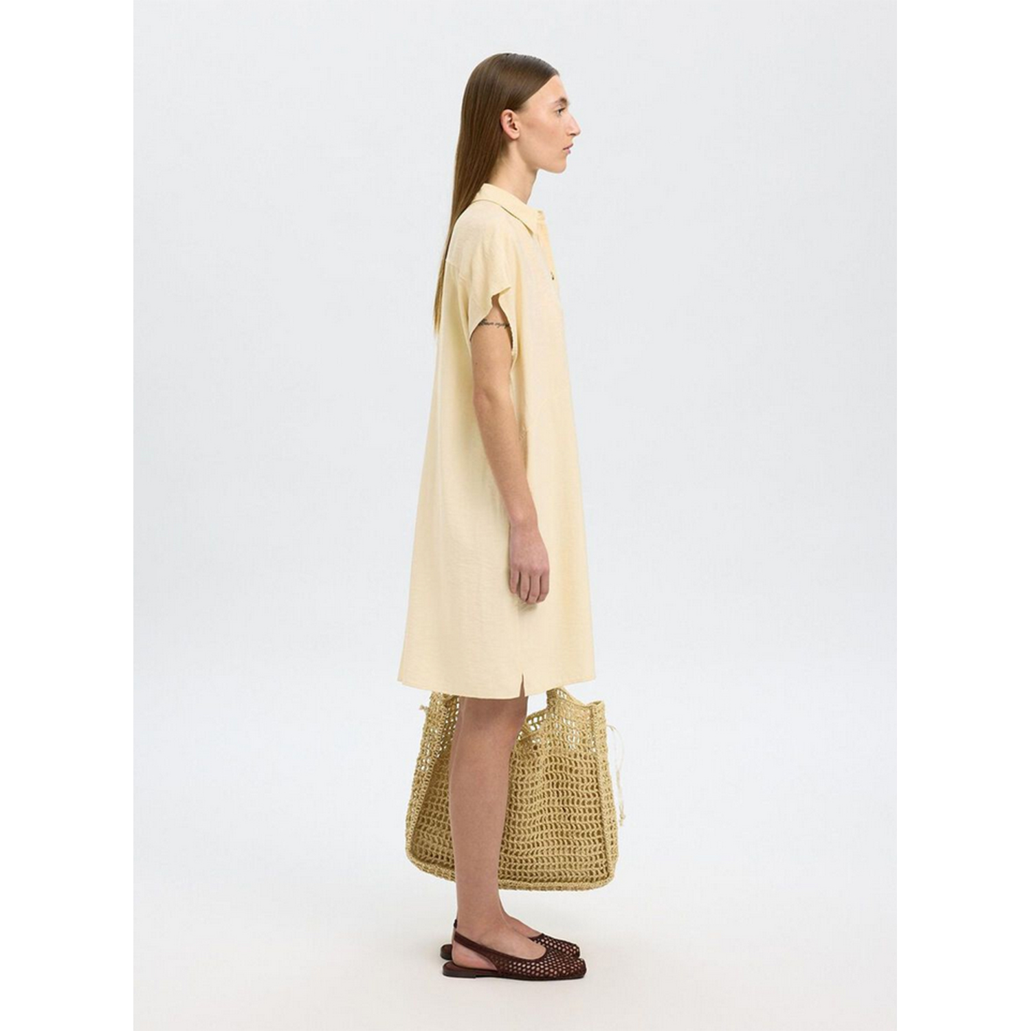 Selected Femme Lisa Kleid Birch