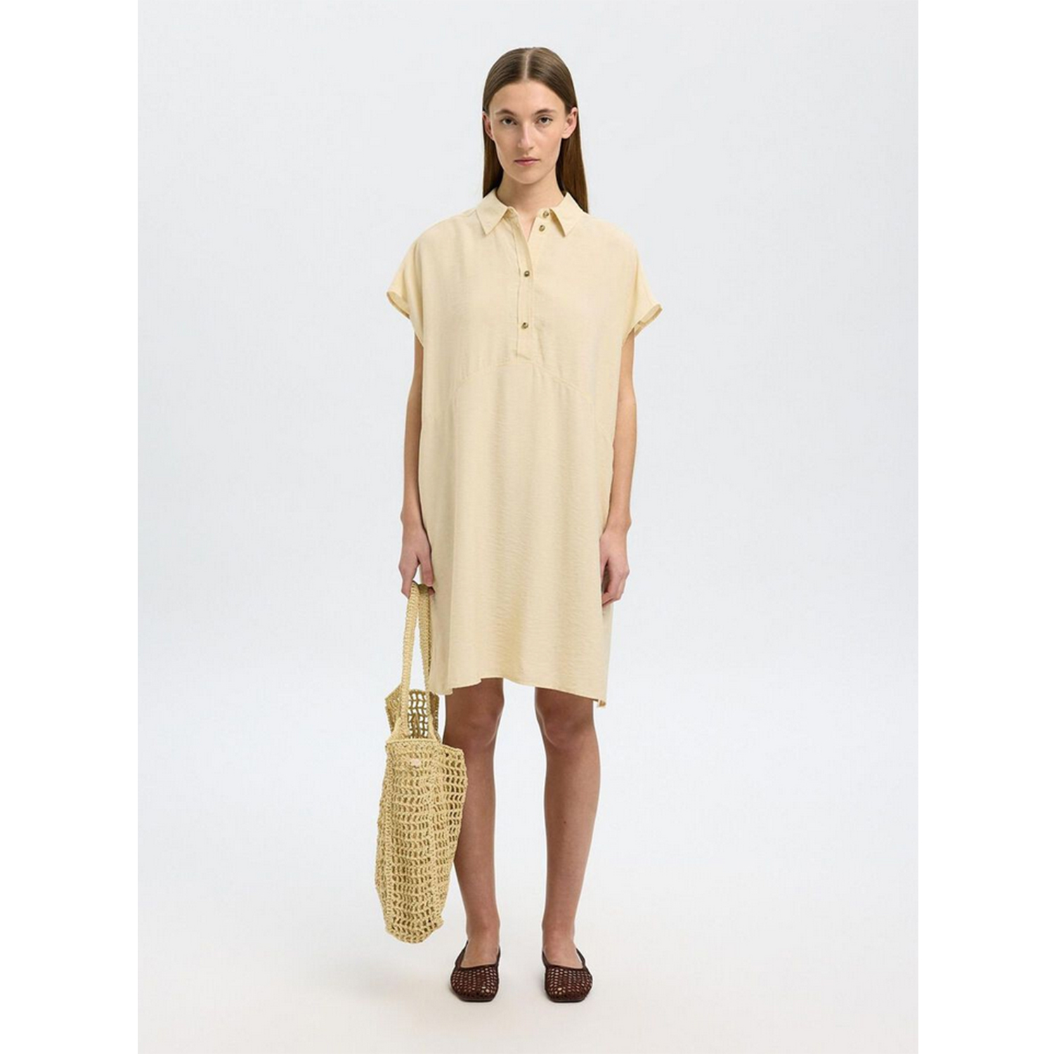 Selected Femme Lisa Kleid Birch