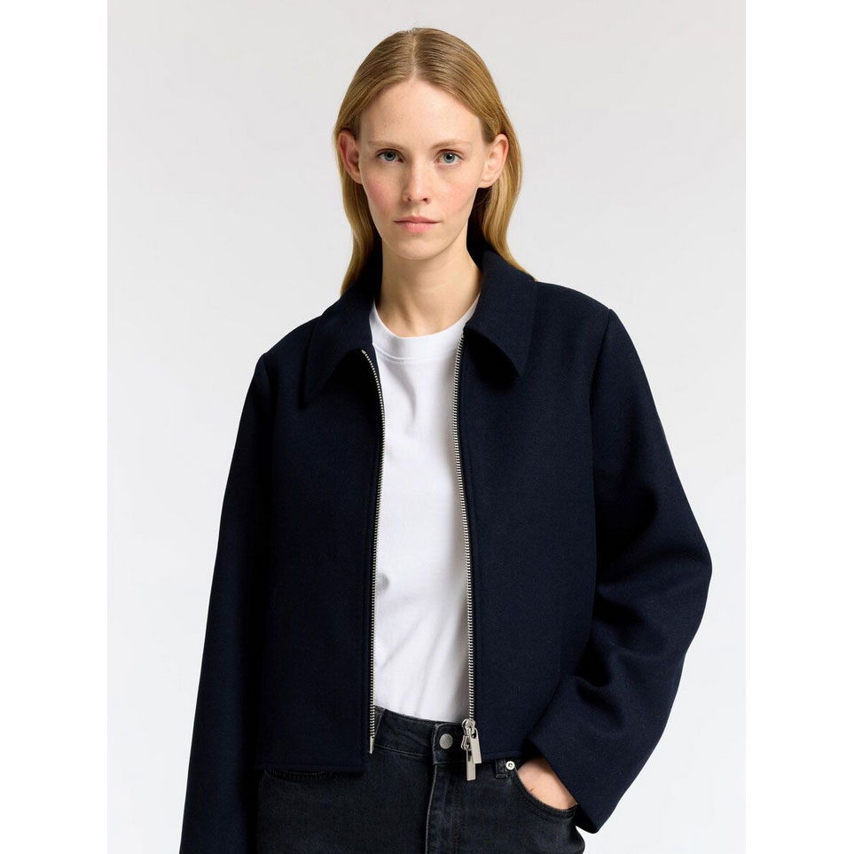 Selected Femme Selma Short Jacke Dark Sapphire