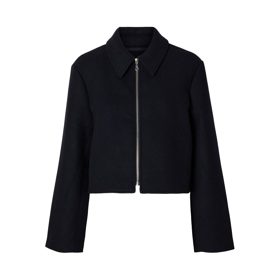 Selected Femme Selma Jacke in Dunkelblau von Selected Femme vorne