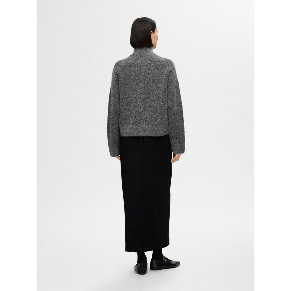 Selected Femme Sia Cardigan Medium Grey Melange