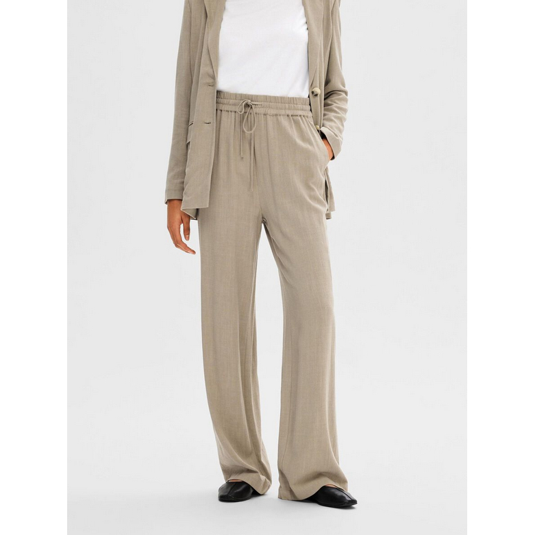 Selected Femme Viva-Gulia Hose Greige