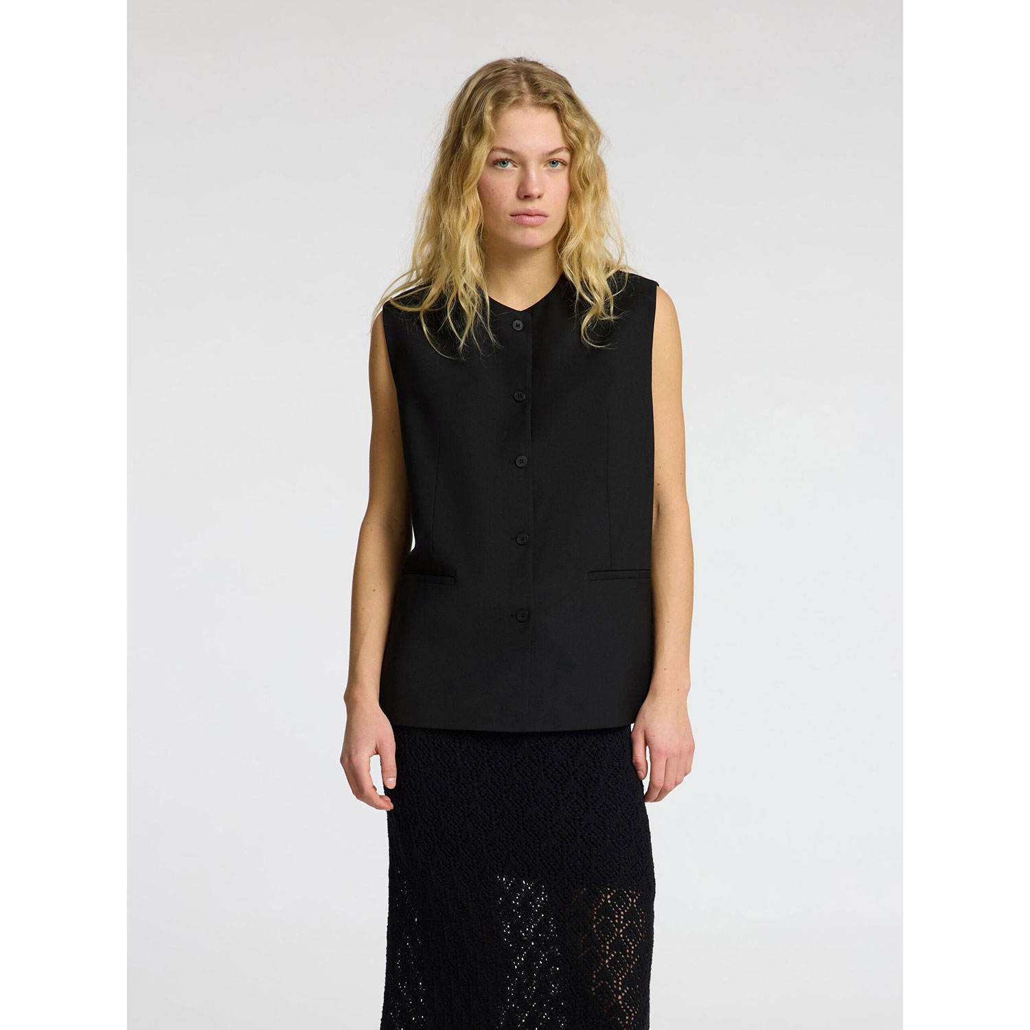 Selected Femme Abbi Weste Black