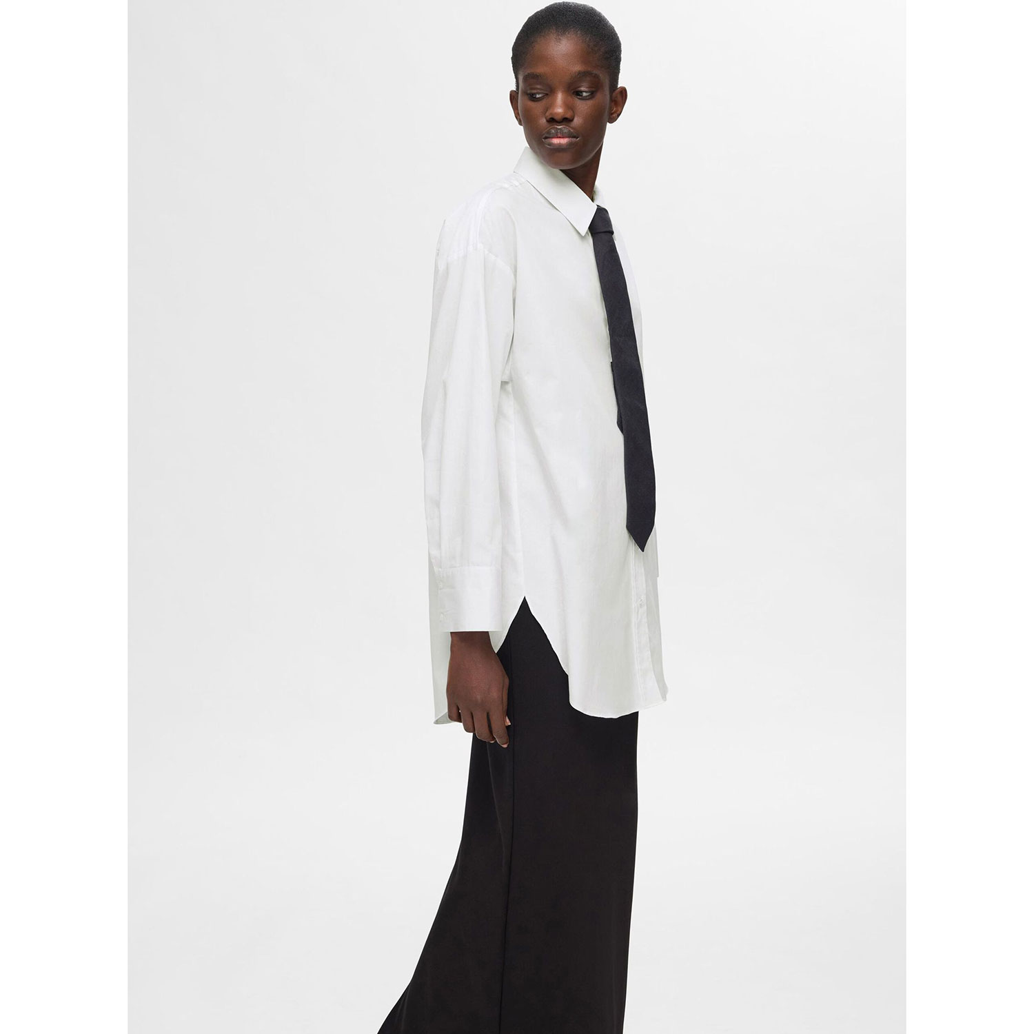 Selected Femme Aura Hemd Bright White