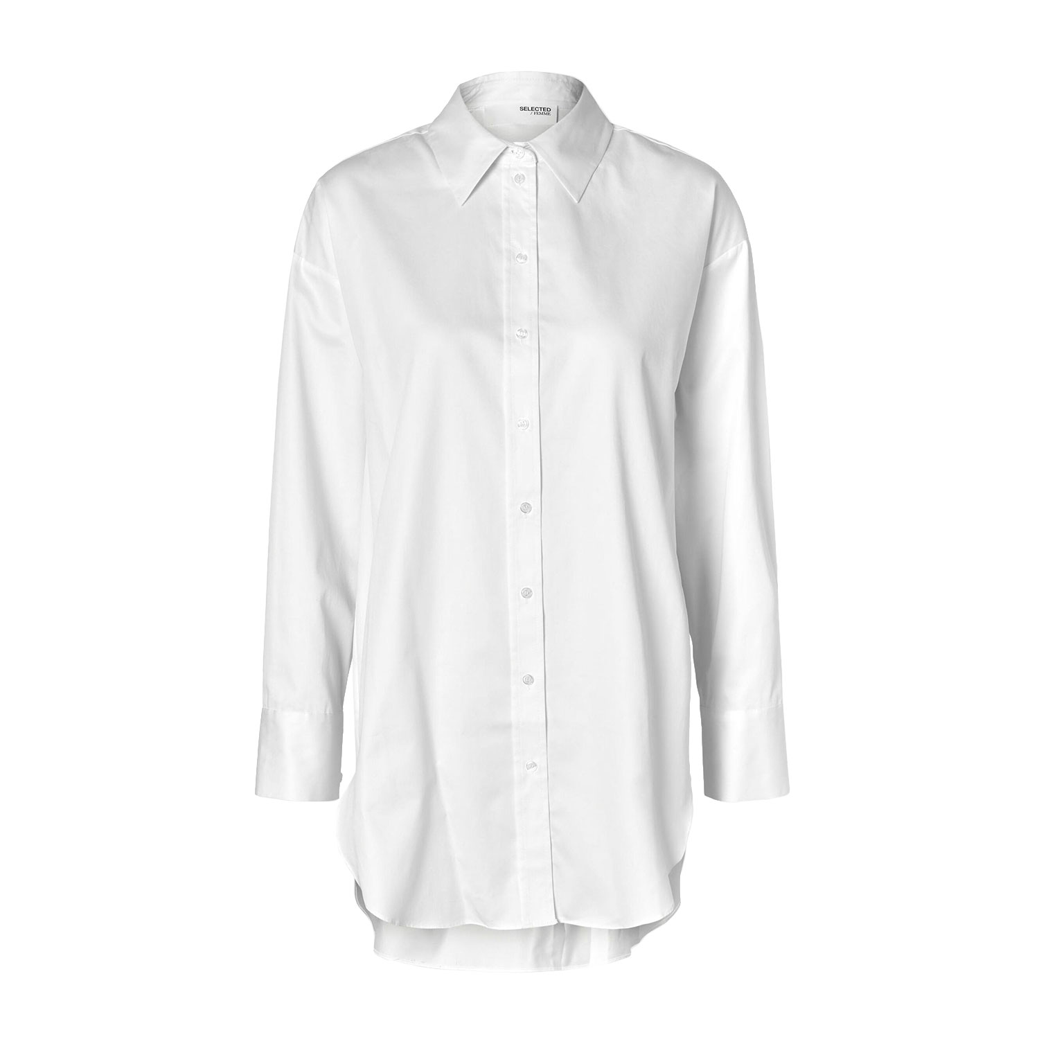 Selected Femme Aura Selected Femme Hemdbluse Weiss vorne