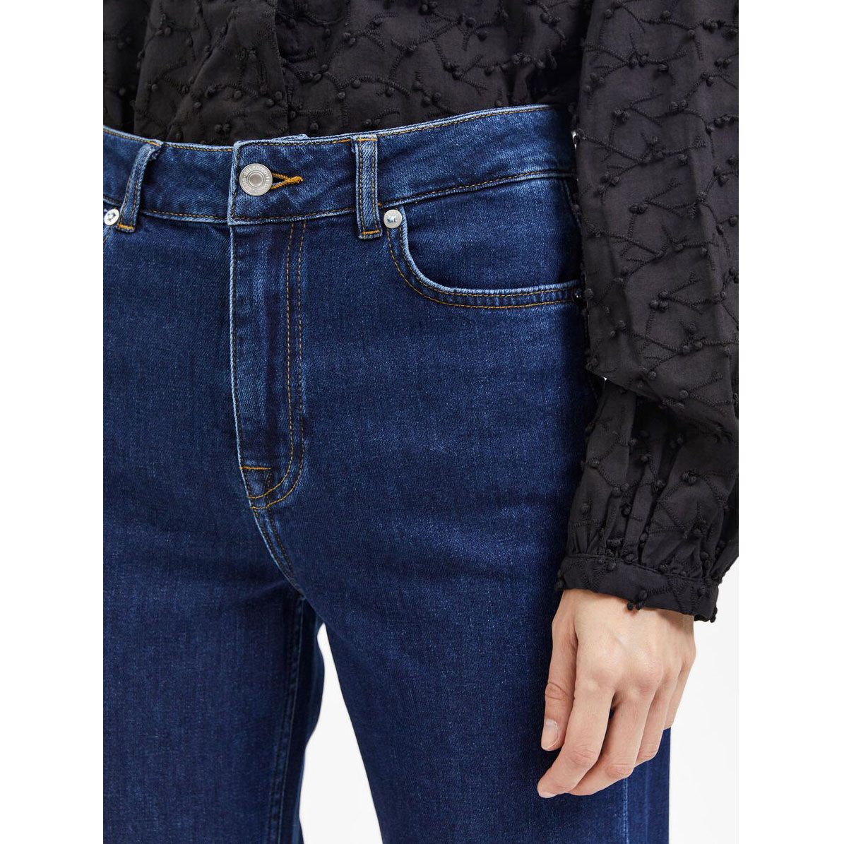 Selected Femme Brigitte Selected Femme Jeanshose blau Model detail