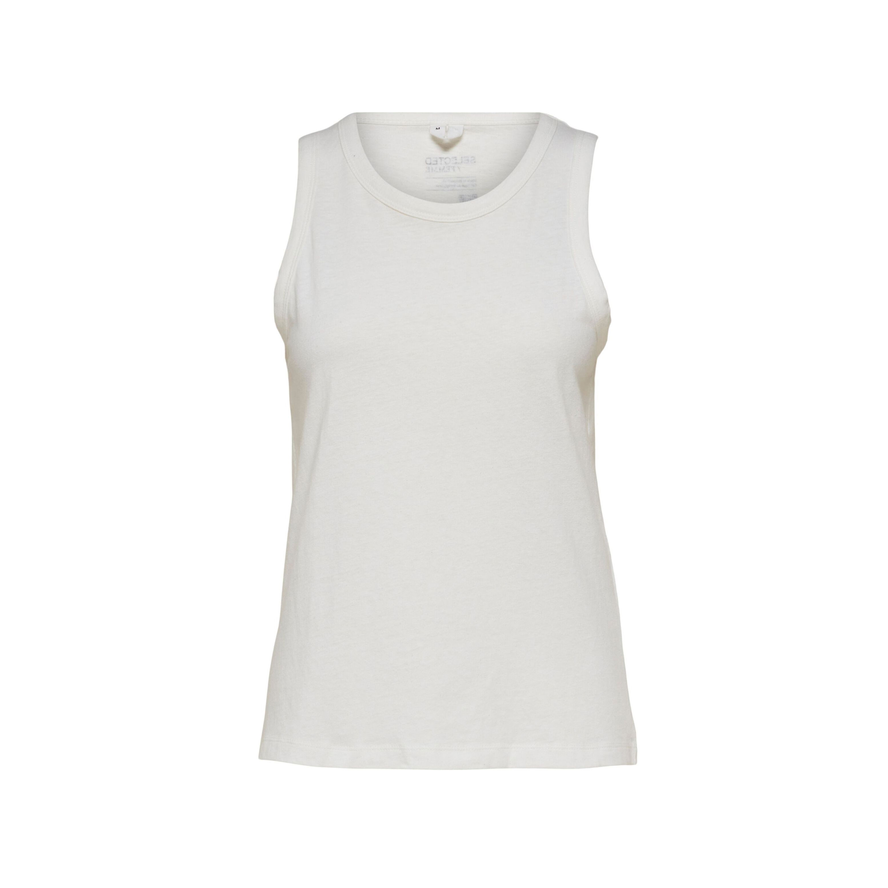 Selected Femme Cecilie Selected Femme Tanktop Weiss vorne