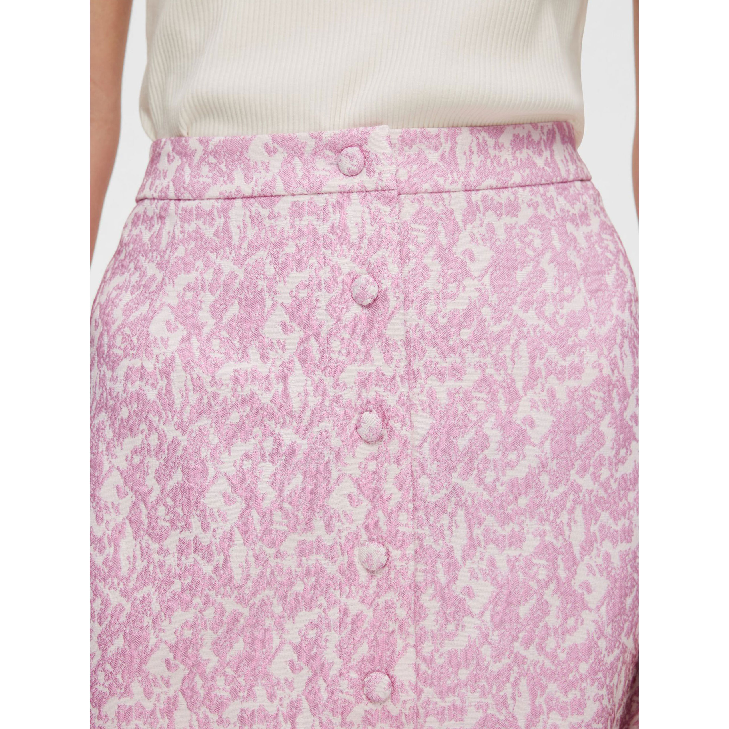 Selected Femme Elea Selected Femme Jupe rosa Detail