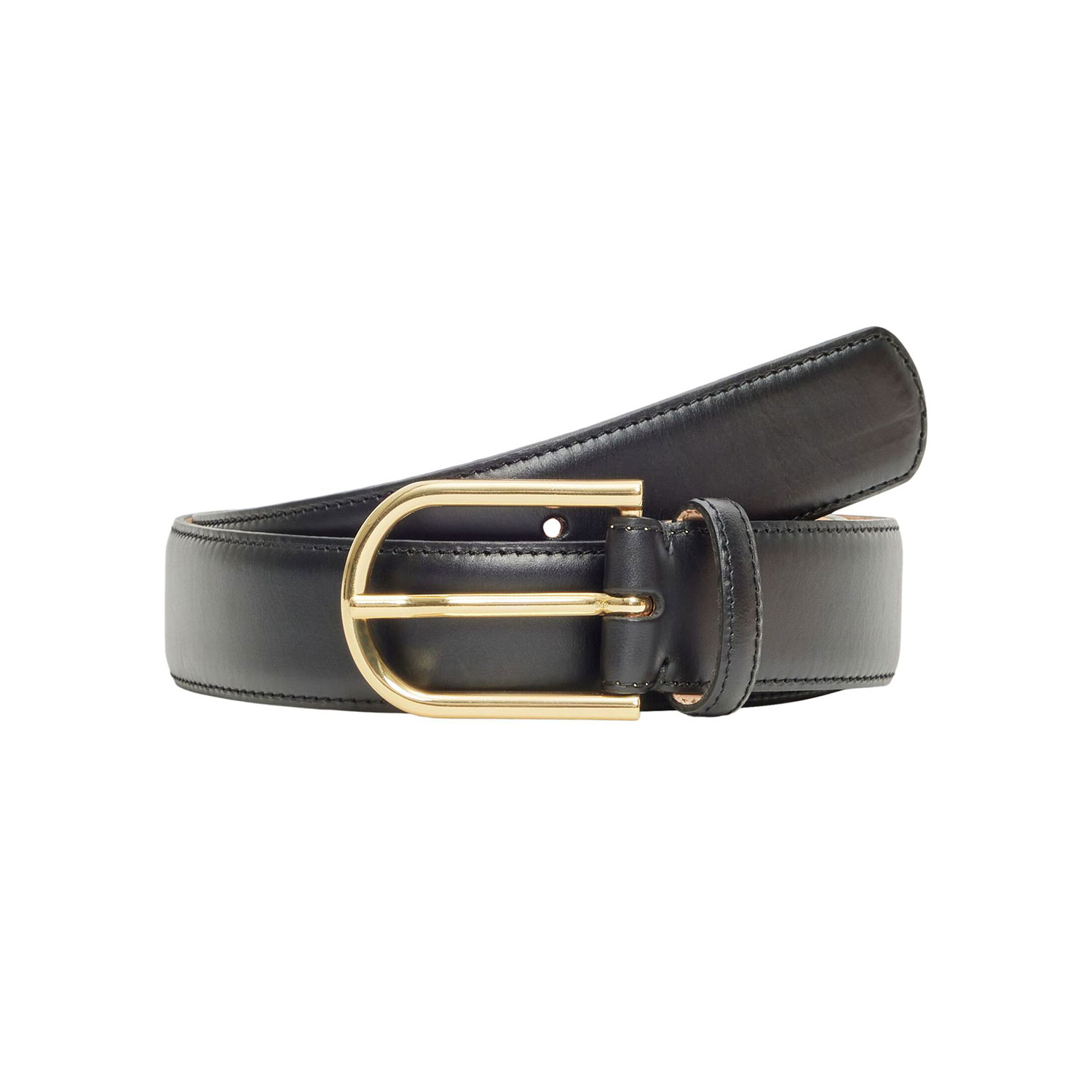 Selected Femme Ellen Ledergurt Black