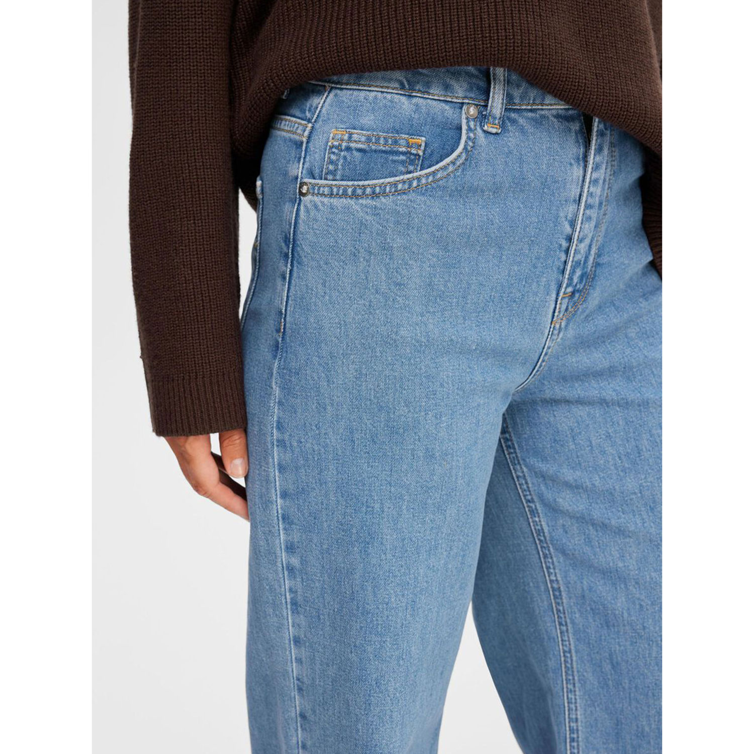 Selected Femme Eloise-Erin Jeanshose Medium Blue Denim