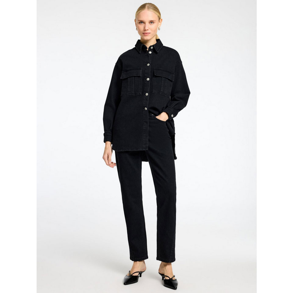 Selected Femme Iyana Hemd Black Denim