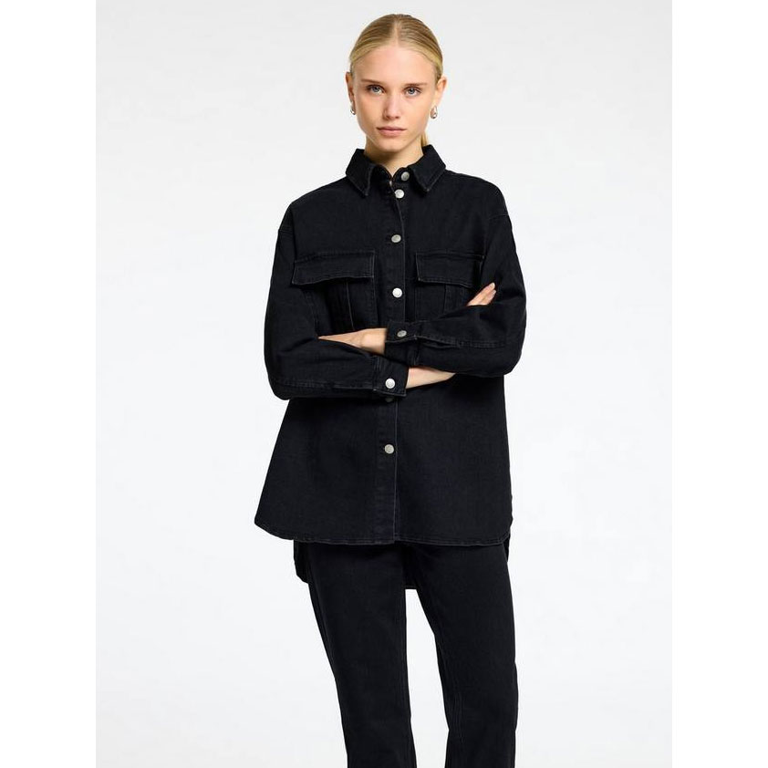 Selected Femme Iyana Hemd Black Denim