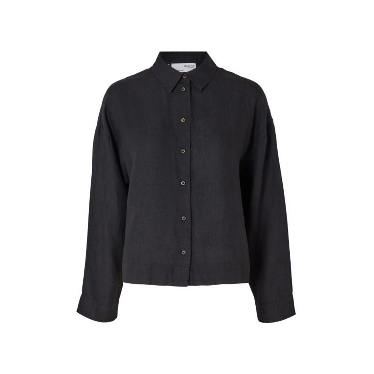 Selected Femme Linnie Bluse Black