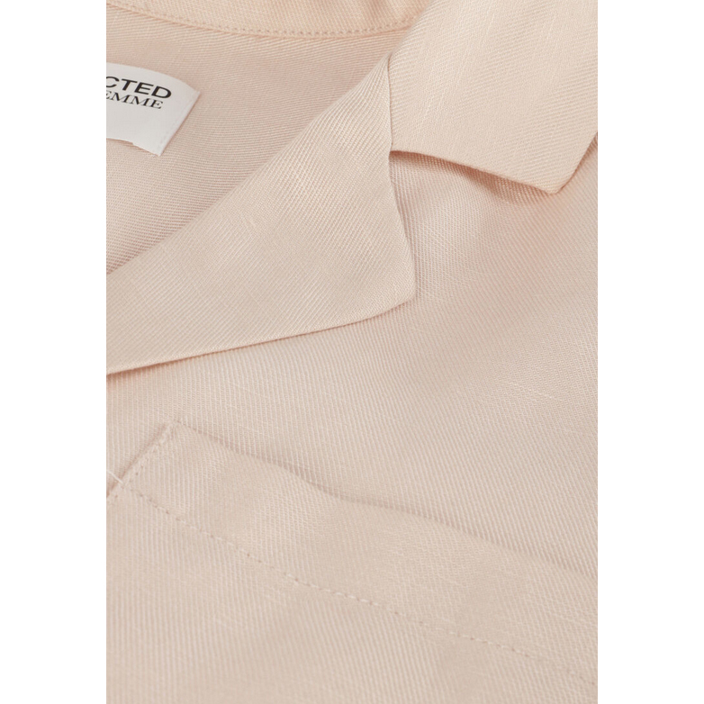 Selected Femme Lyra Selected Femme Bluse Hellbeige  Detail