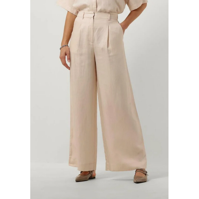 Selected Femme Lyra Selected Femme Hose Hellbeige Model vorne