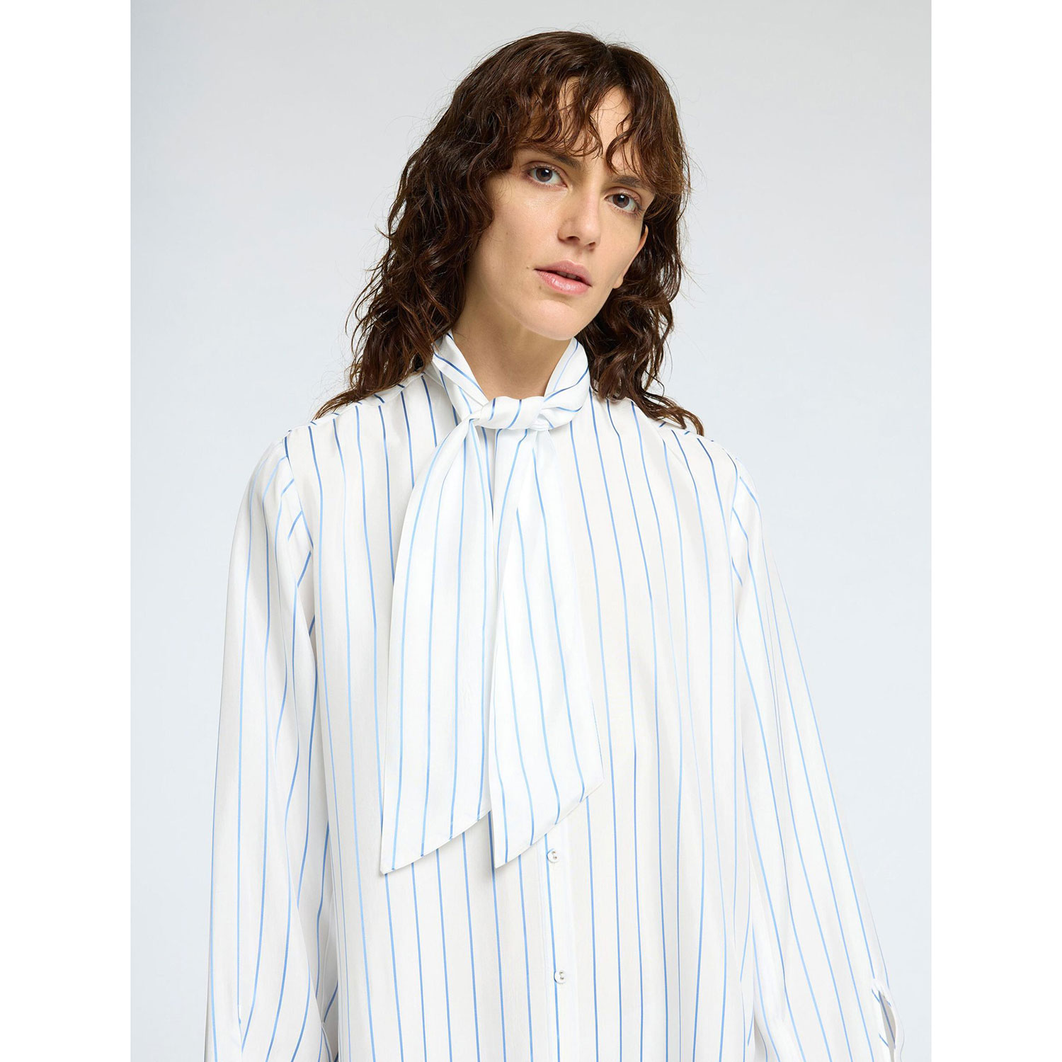 Selected Femme Mairin Tunika Bright White