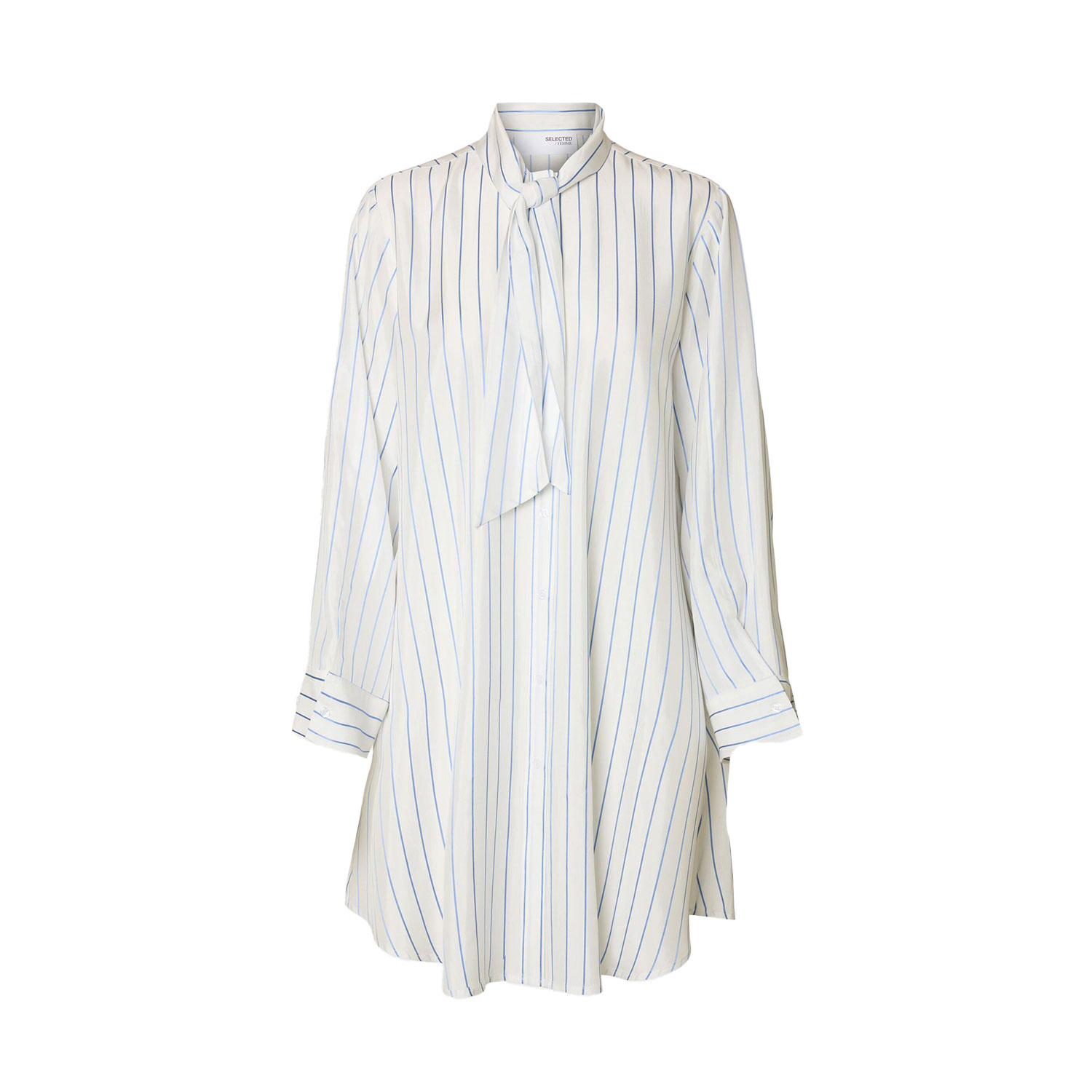 Selected Femme Mairin Tunika Bright White