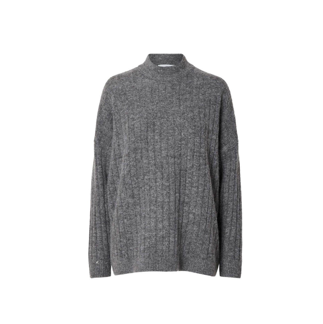 Selected Femme Maline Selected Femme Pullover Grau vorne