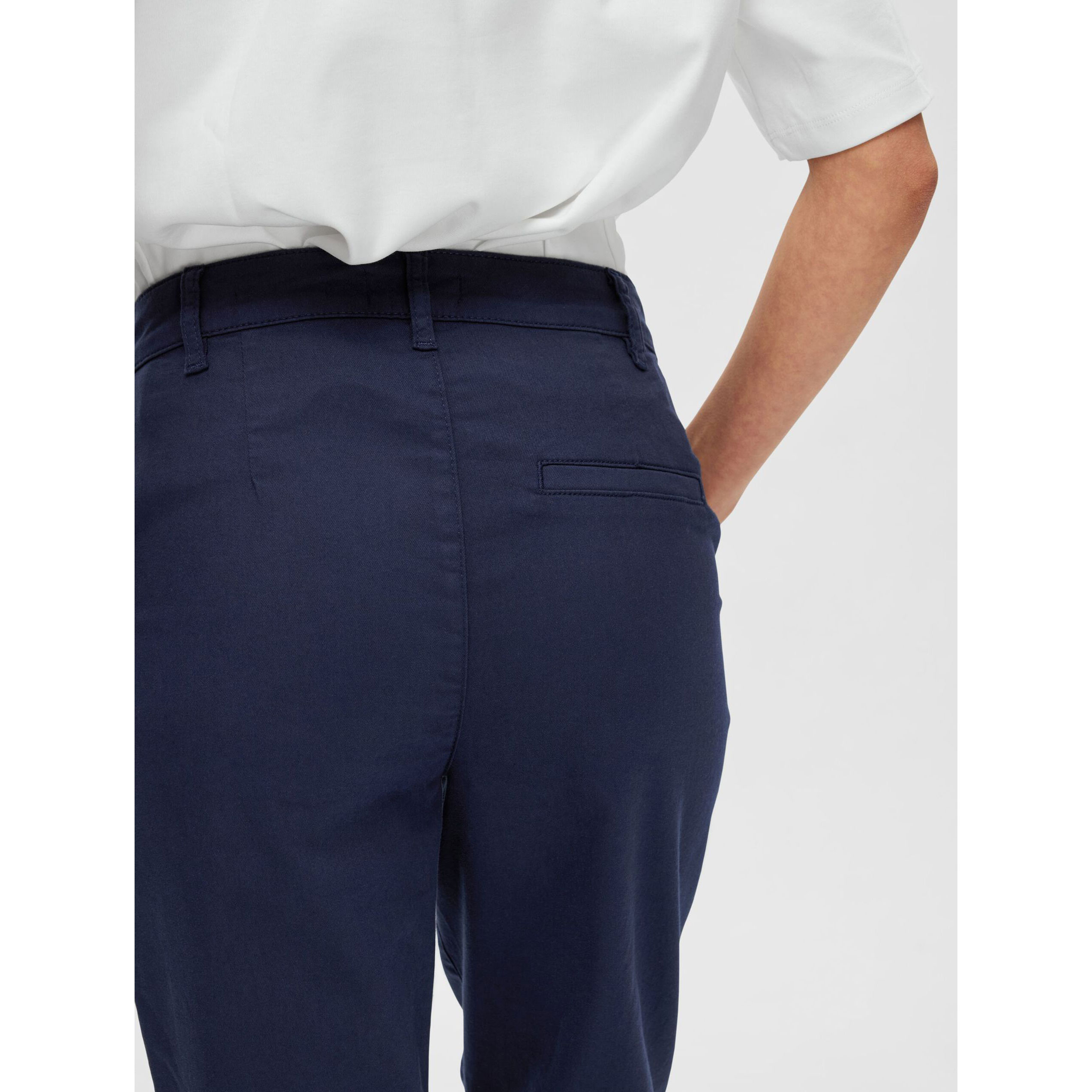 Selected Femme Marina Chinohose Navy Blazer