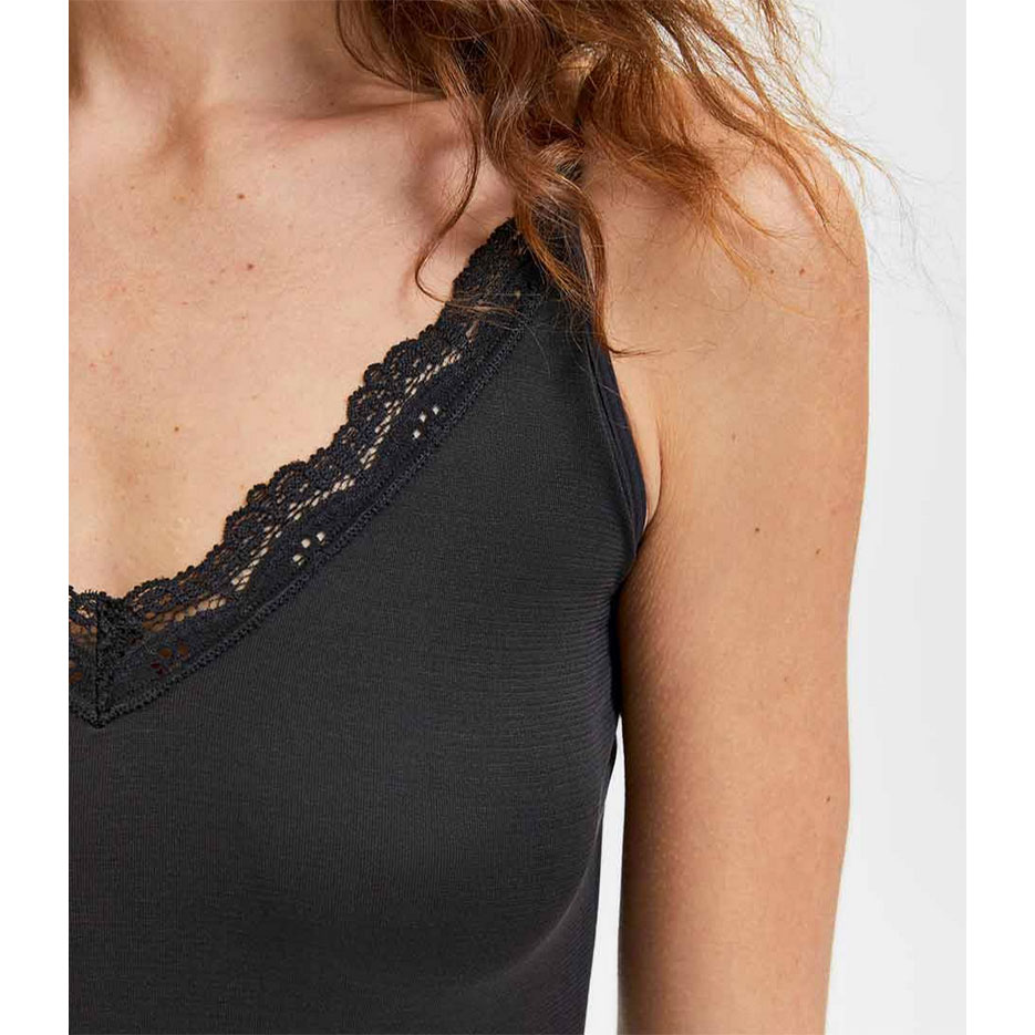 Selected Femme Mille Selected Femme Kleid Schwarz Detail