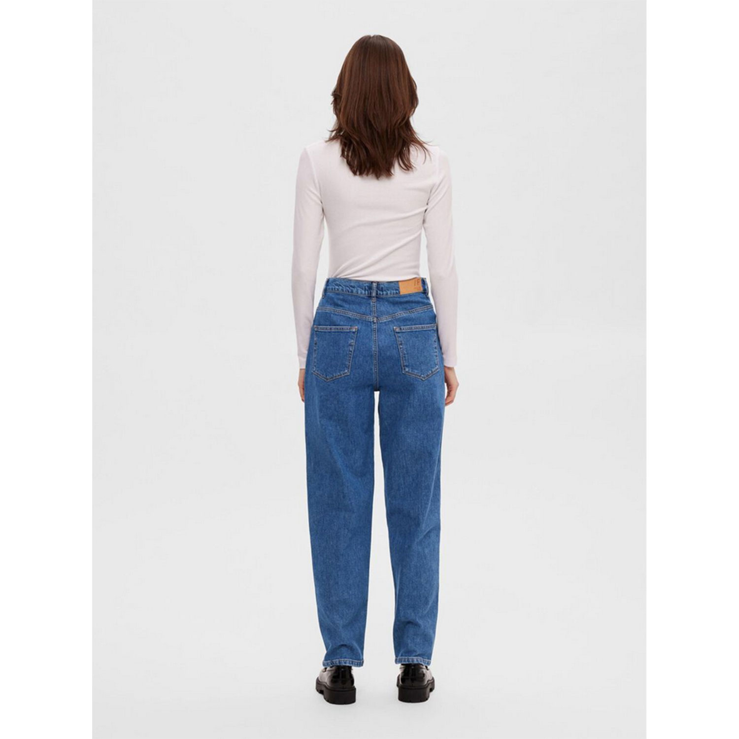 Selected Femme Naomi Jeanshose Medium Blue Denim