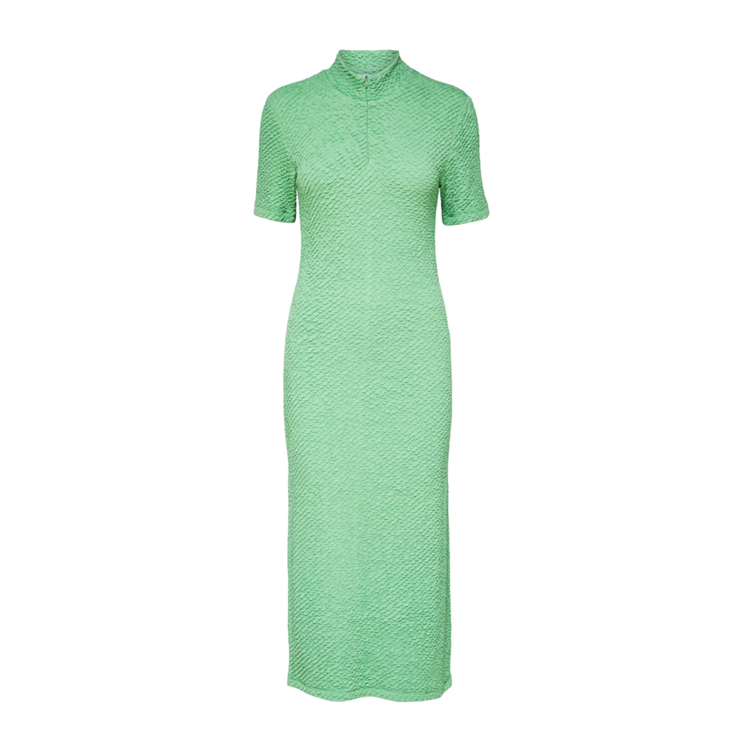 Selected Femme Pauline Selected Femme Kleid Mintgrün vorne