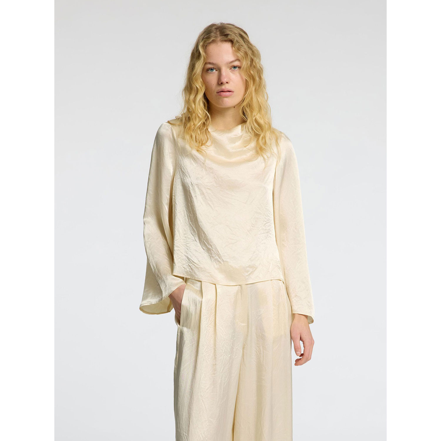 Selected Femme Selene Bluse Birch