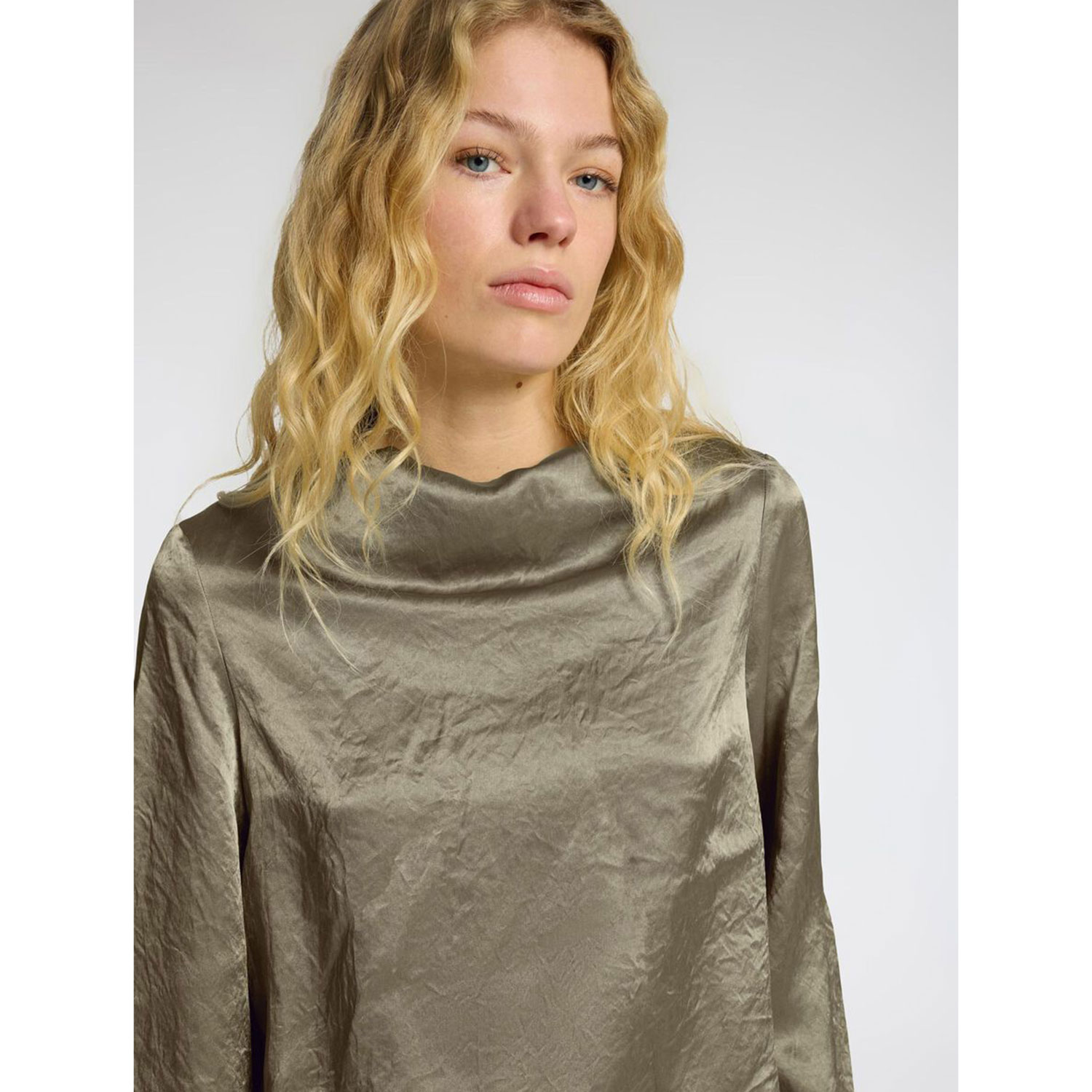 Selected Femme Selene Bluse Vetiver