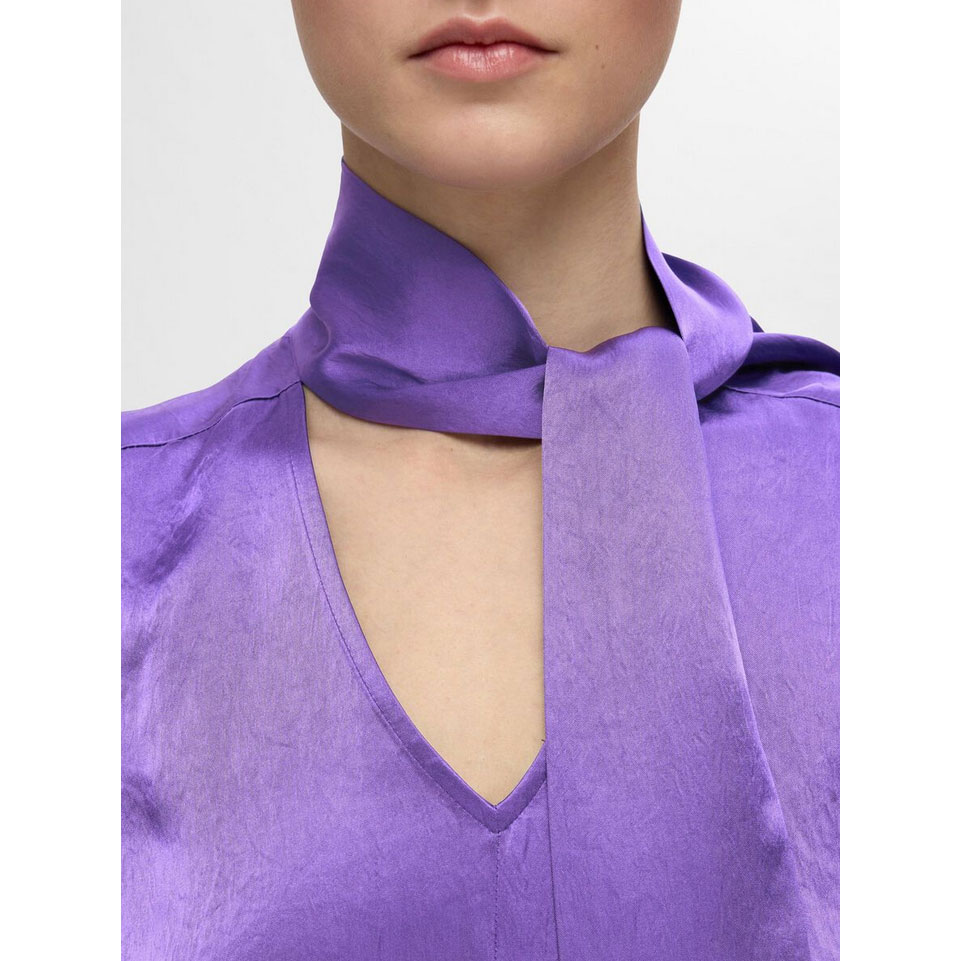Selected Femme Selene Selected Femme Top Violett Model Detail