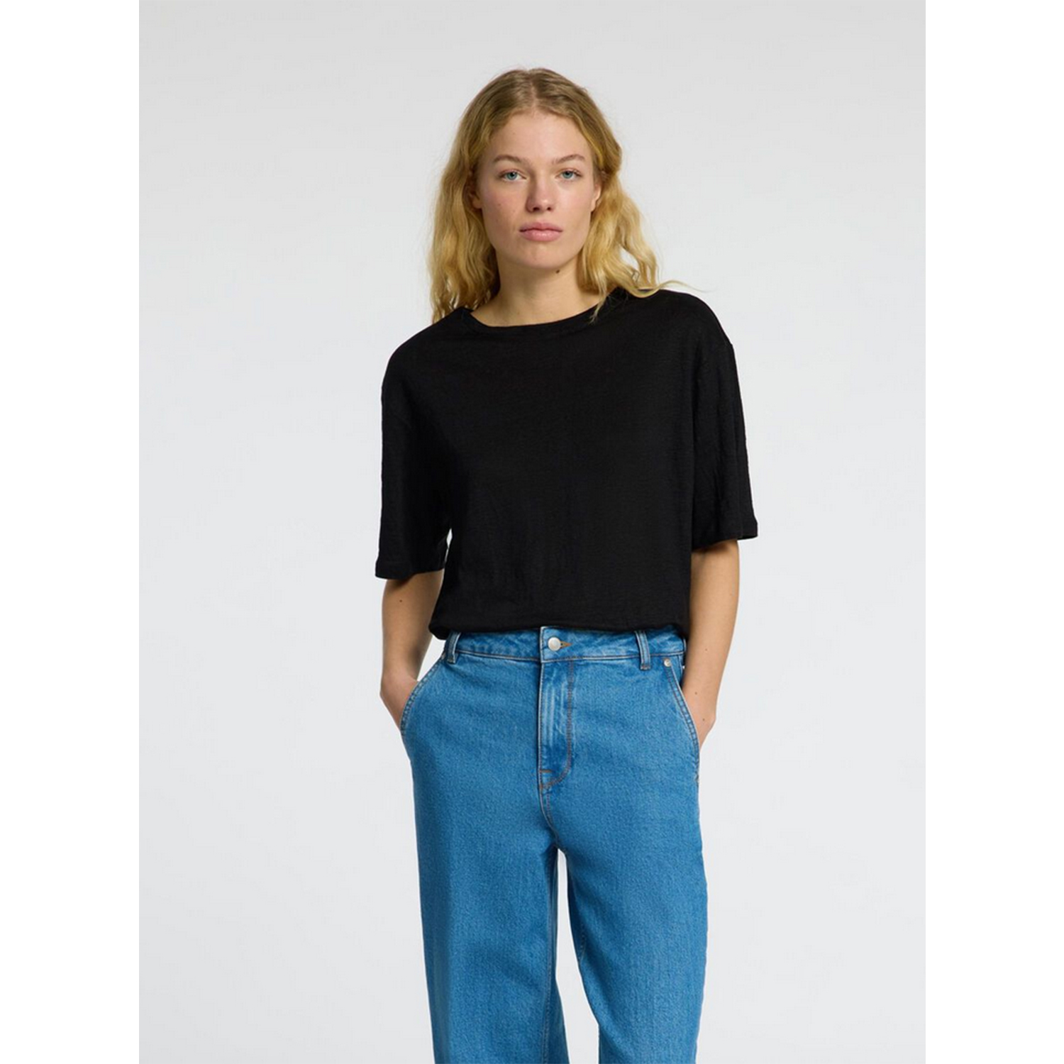 Selected Femme Vilja T-Shirt Black