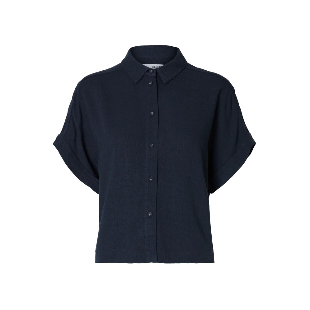 Selected Femme Viva Bluse Dark Sapphire