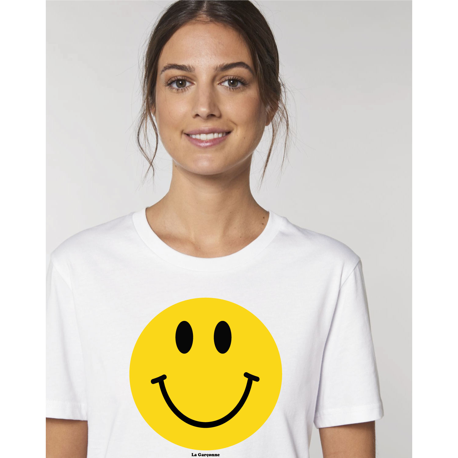 La Garçonne Vetements Smiley T-Shirt White
