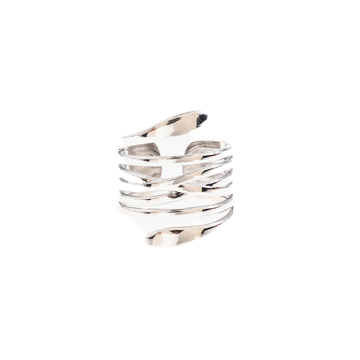 La Garçonne Bijoux Snake La Garconne Bijoux Fingerring Edelstahl vorne