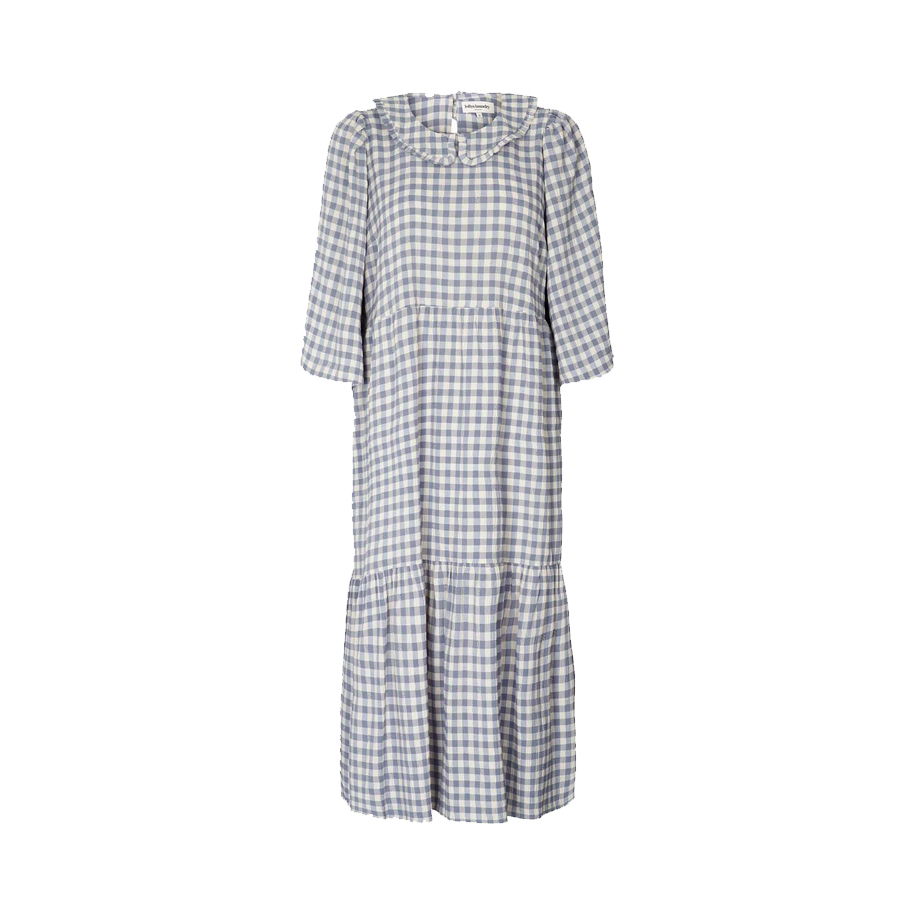 Lolly's Laundry Sonya Kleid Dusty Blue