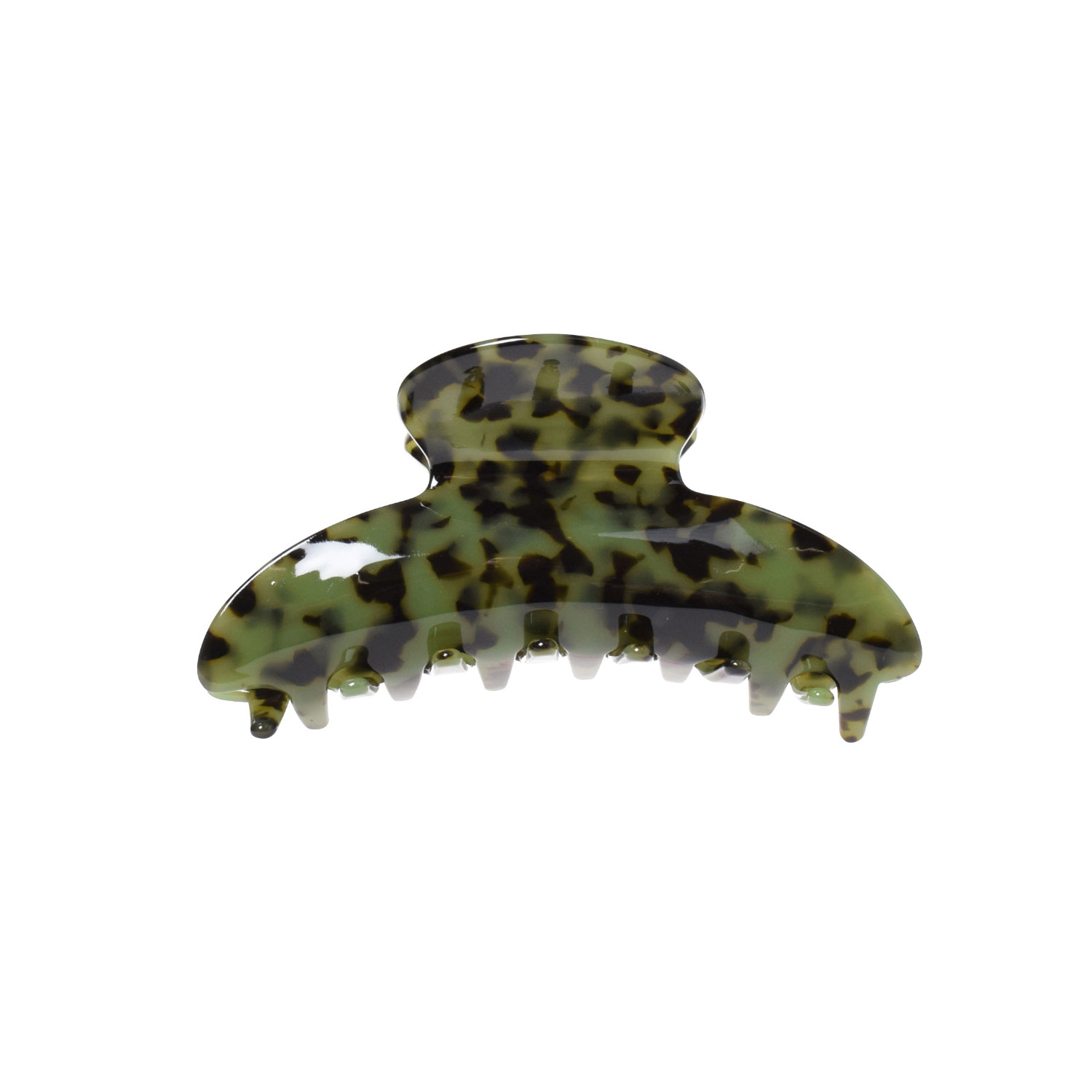 Speckle Haarklammer Grande Olive Black