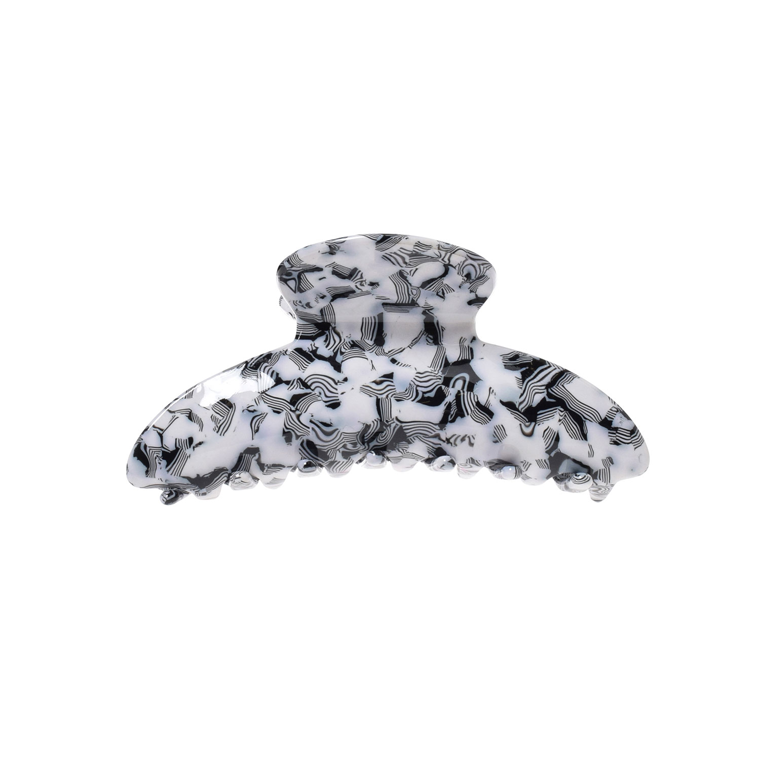 Voila Speckle Haarklammer Grande Zebra