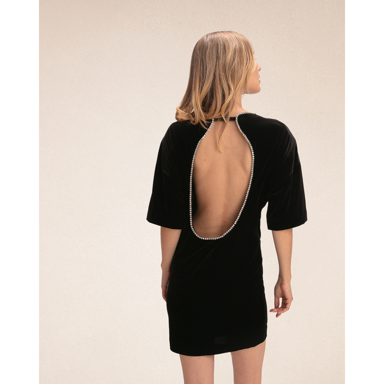 Karma Koma Spice Karma Koma Kleid Schwarz Model Hinten