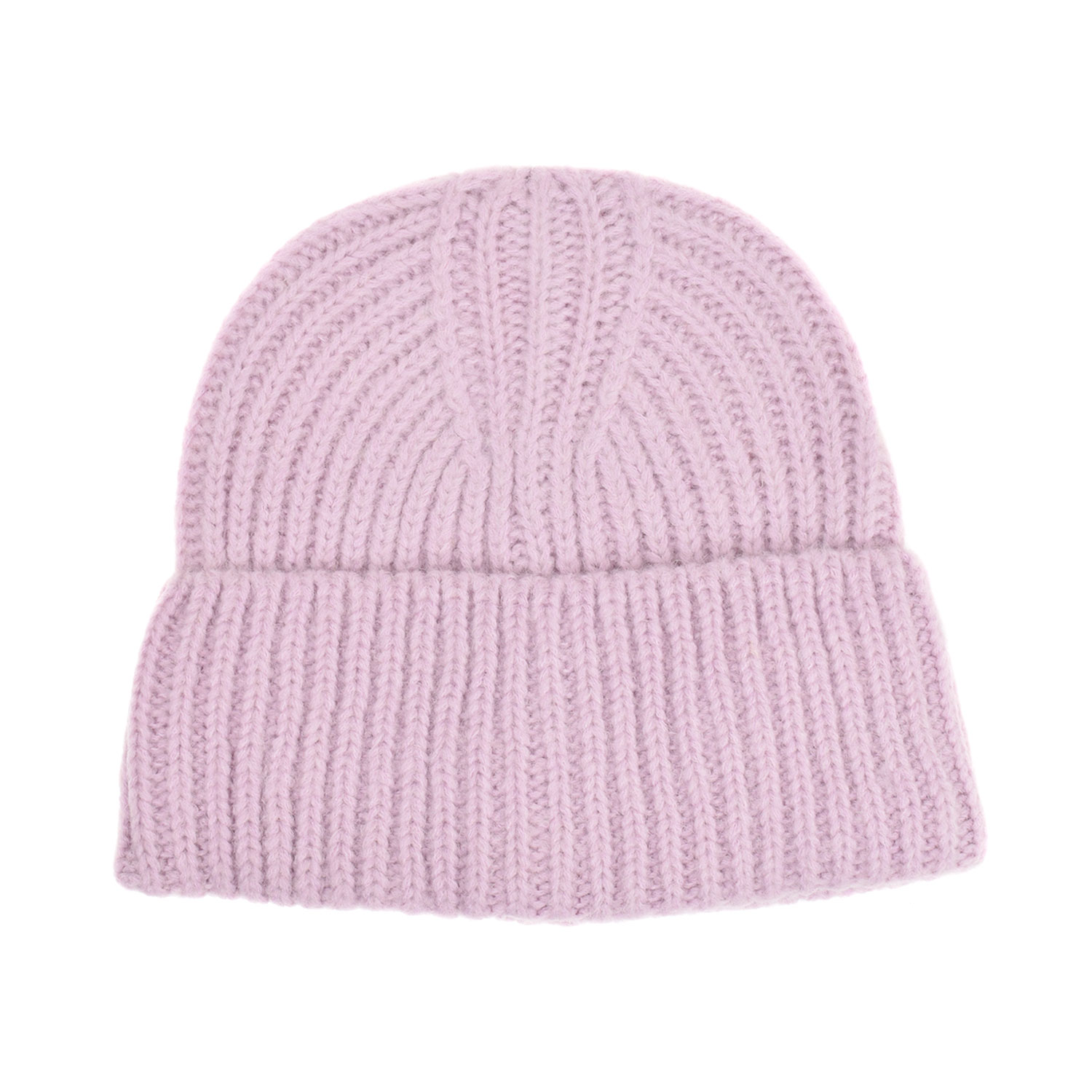 La Garçonne Accessoires St. Moritz Mütze Lila meliert