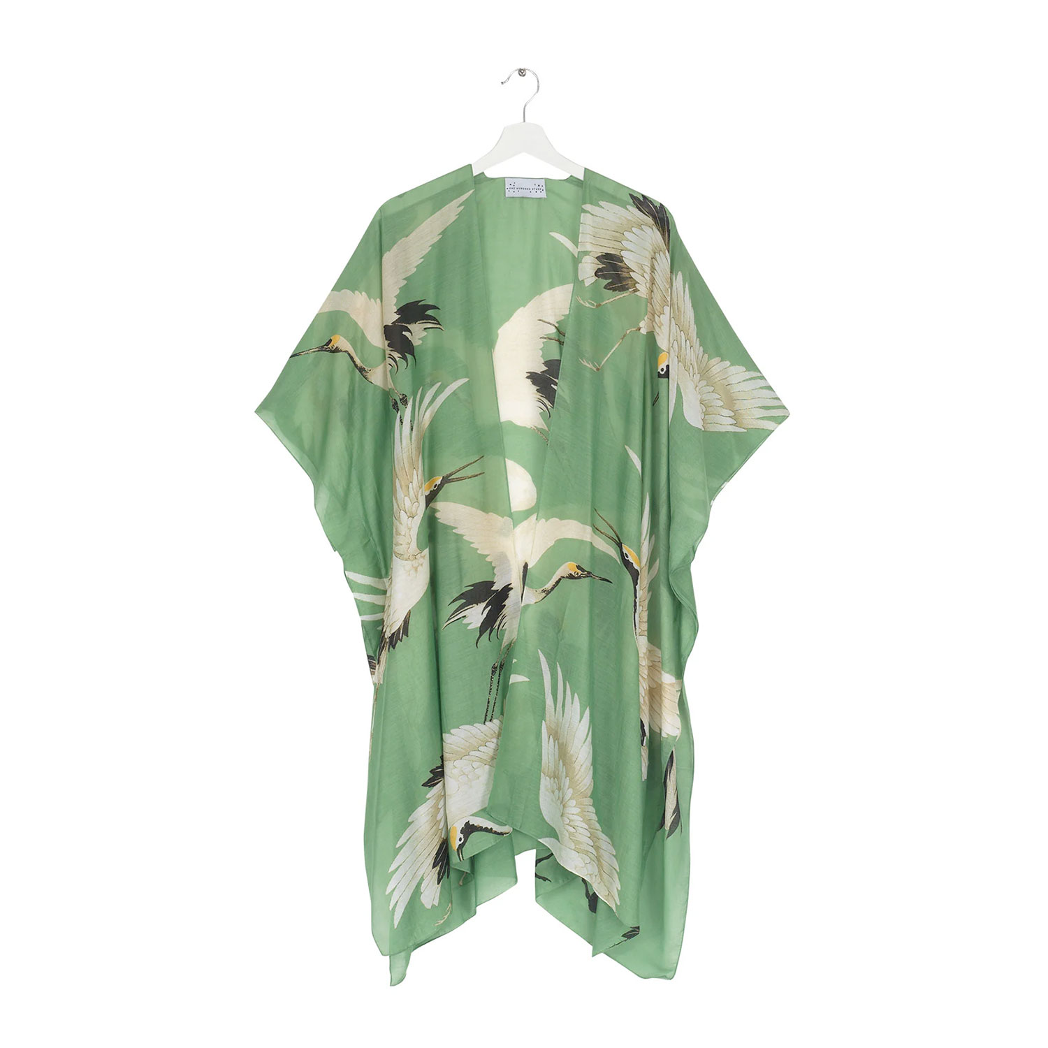 One Hundred Stars Throwover Stork Pea Green