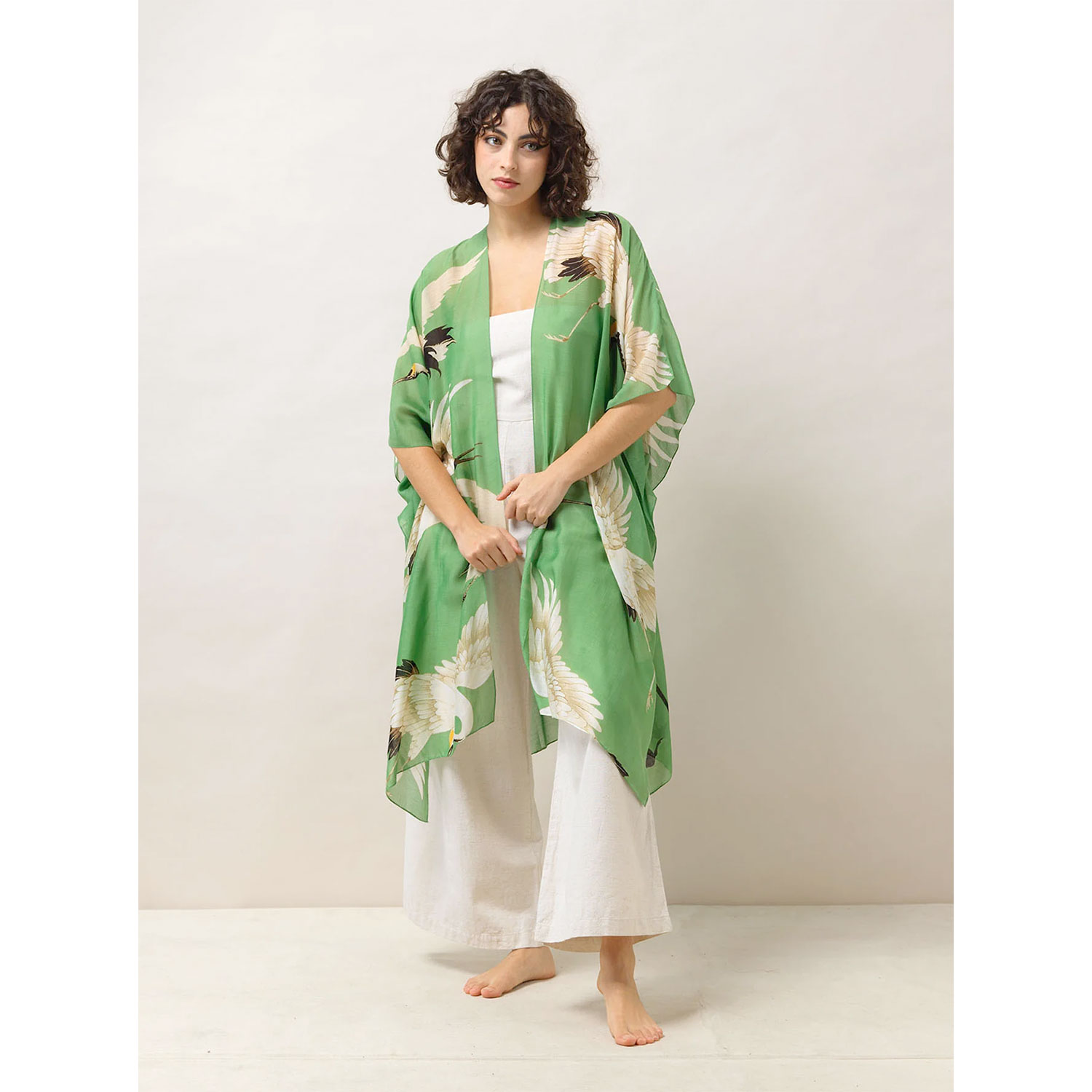 Throwover Stork Pea Green