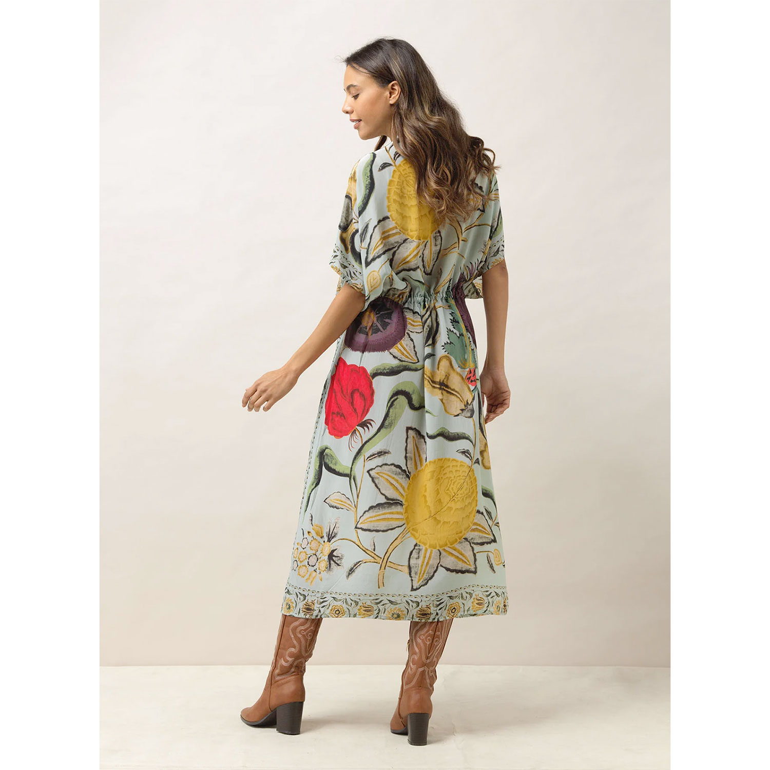 One Hundred Stars String Dress Joy Aqua